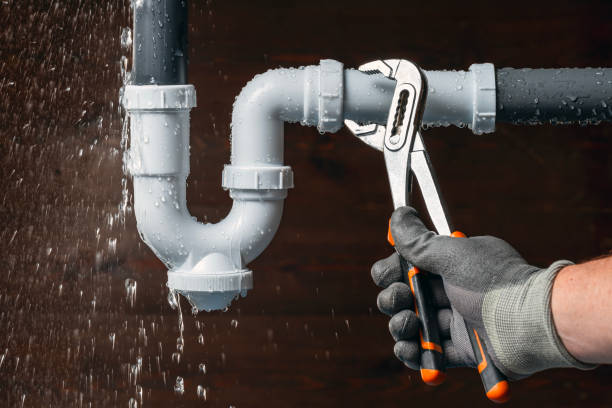 Professional Drain Cleaning technician working in Volant, PA